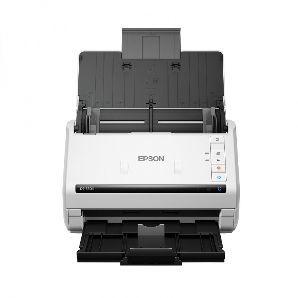 Máy quét Epson DS-530II nhìn từ mặt trước trưc diện