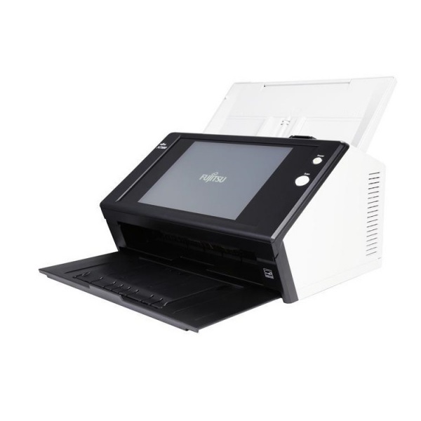 máy Fujitsu Network Scanner mặt nghiêng